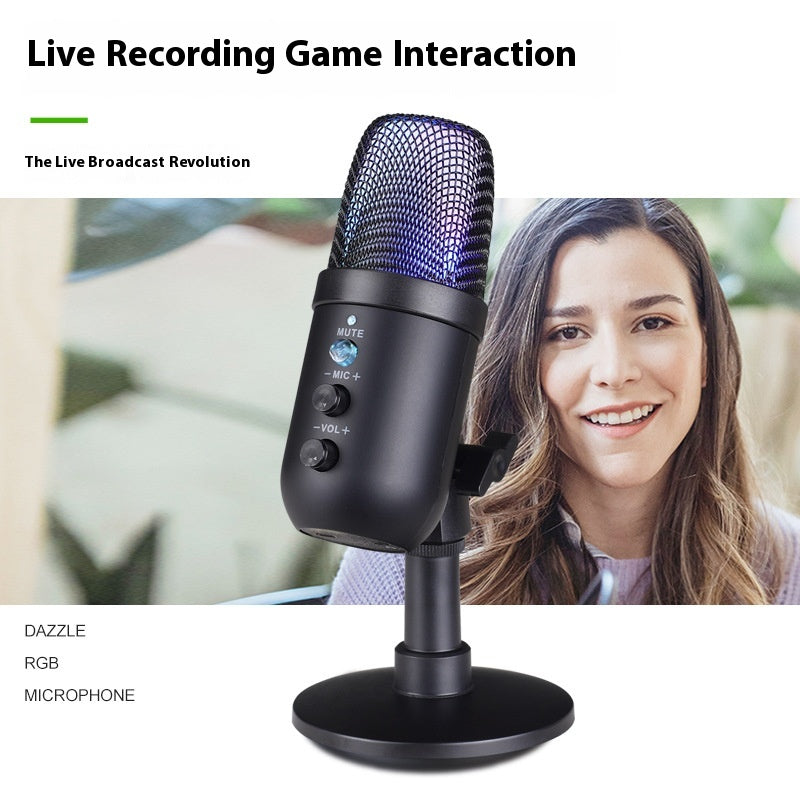 Micro USB RGB Karaoke Gaming - Améliorez votre expérience e-sport