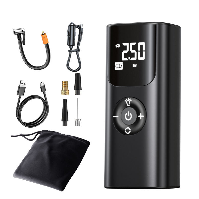 Gonfleur Pneus Portable Sans Fil - Pratique et Efficace pour Votre Voiture