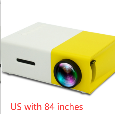 Projecteur Portable 3D HD : Vivez le Cinéma Chez Vous - Idéal pour Soirées