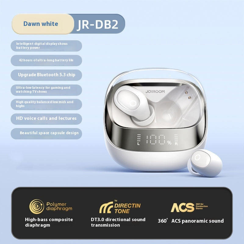 Écouteurs Bluetooth Intra-auriculaires avec Réduction de Bruit - Son Immersif