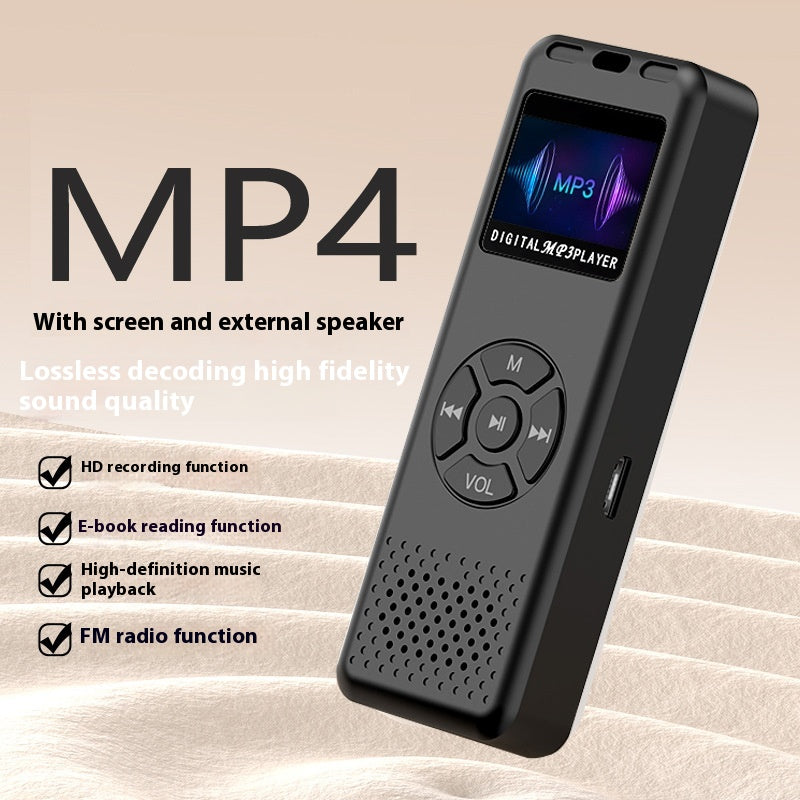 Lecteur MP4 Bluetooth Walkman - Son Immersif et Enregistrement