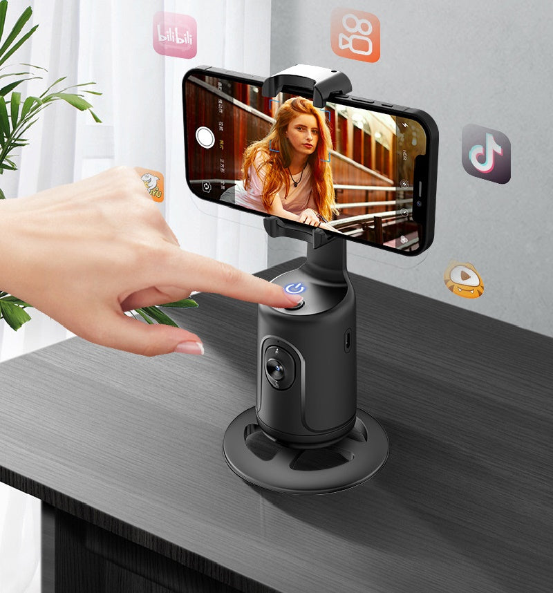 Stabilisateur 360° AI Suivi Visage pour Smartphone - Capturez chaque moment