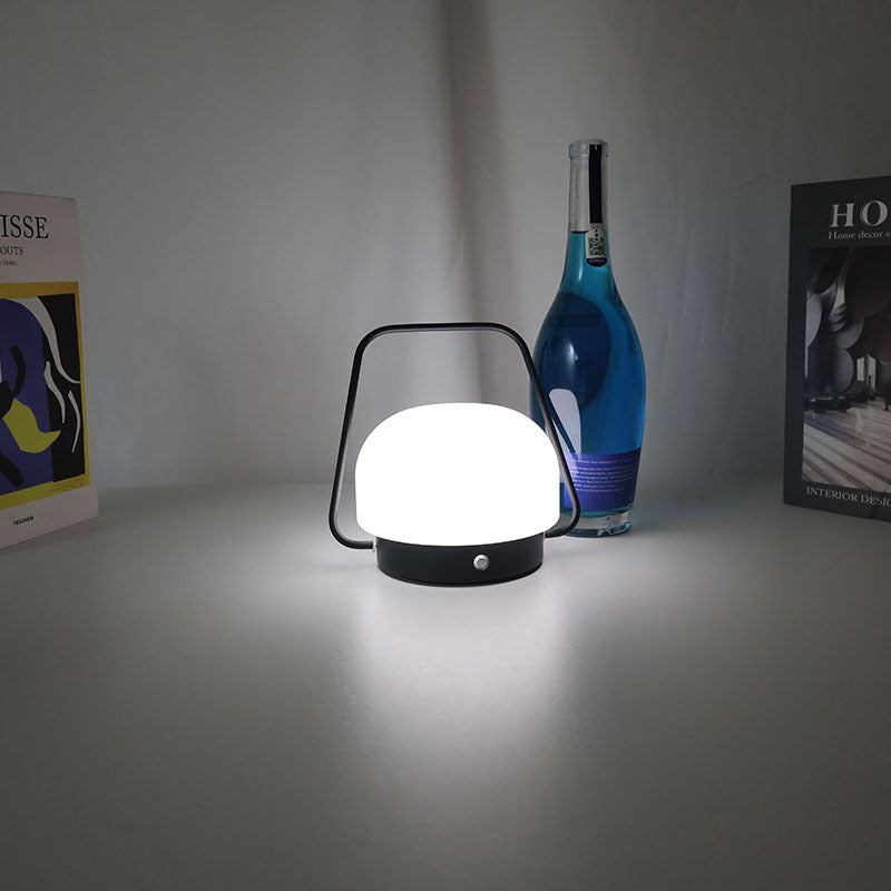 Lampe de Bureau Rétro Danoise Rechargeable - Style Instagram Élégant