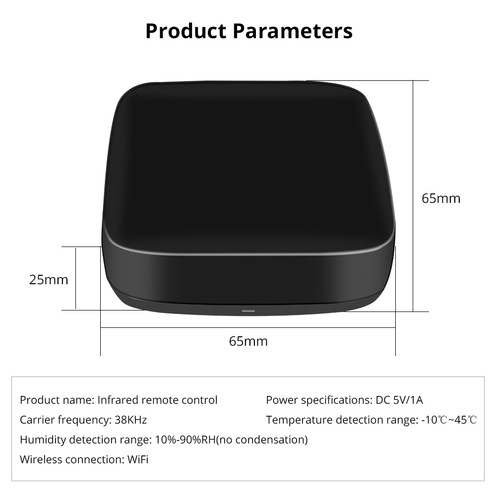 Télécommande Infrarouge Universelle Vocale pour Maison Connectée