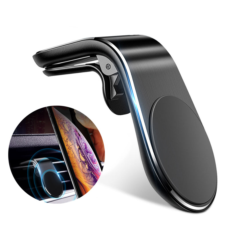 Support Téléphone Voiture Magnétique 360° - Conduite Sécurisée