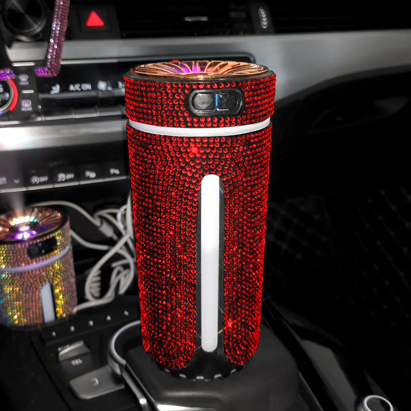 Humidificateur de Luxe pour Voiture avec Diffuseur LED - Bien-Être et Confort
