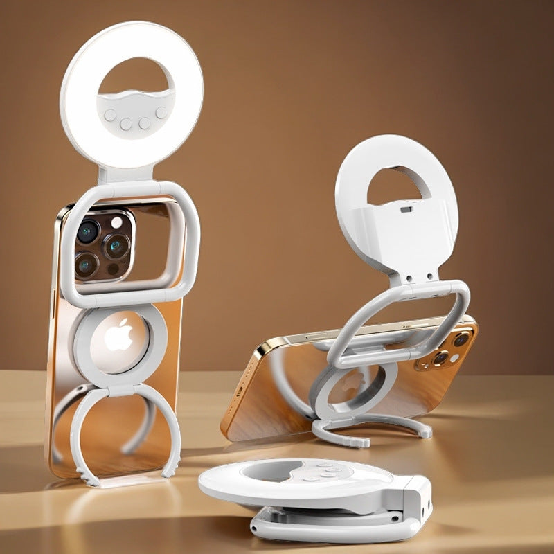 Coque Magnétique Portable Multifonction avec Lumière Beauté - XL