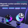 Enceinte Bluetooth Magnétique avec Lumière Ambiante – Design et Son Exceptionnels