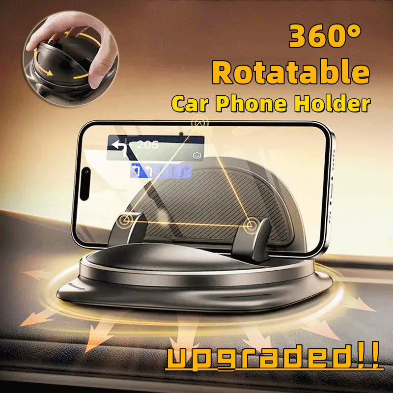 Support Téléphone Voiture Antidérapant pour Tableau de Bord - Conduite Sécure