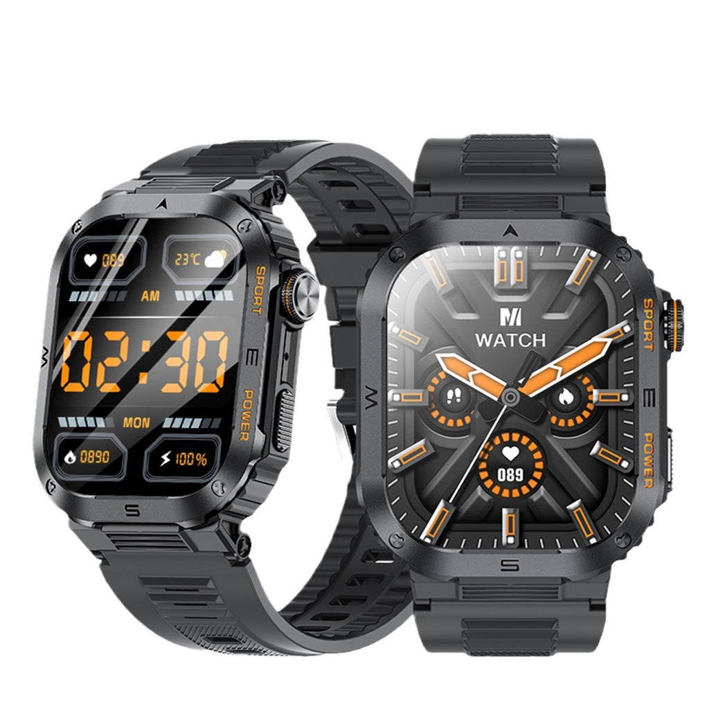 Montre Alarme Étanche Multifonction avec Grand Cadran - Maison Connectée