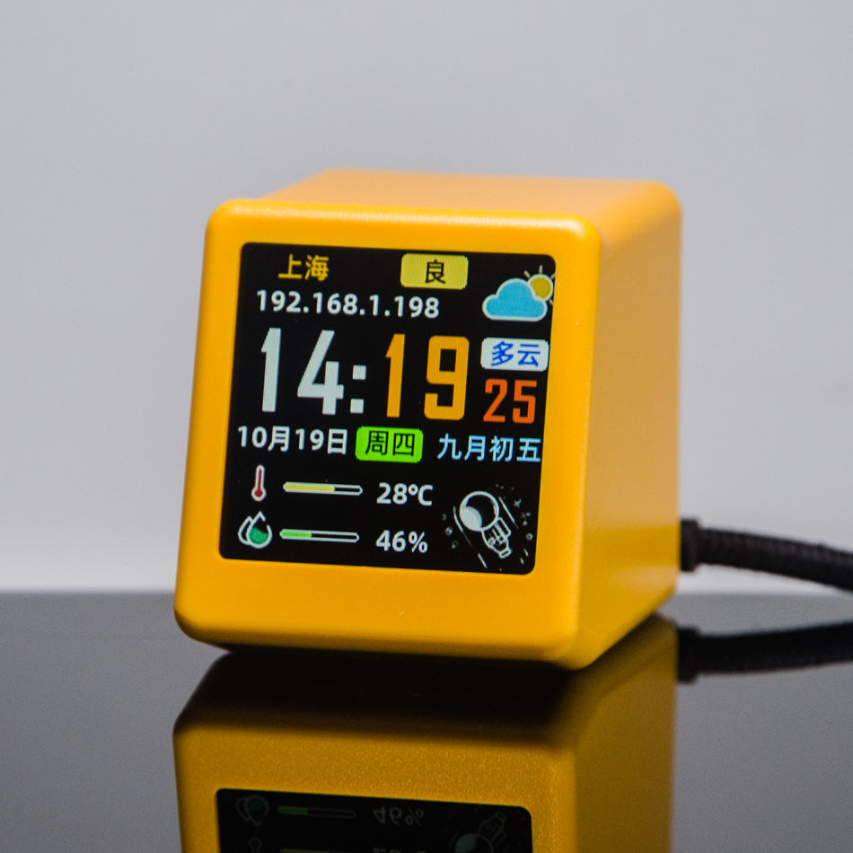 Réveil Station Météo Écran Couleur - Pratique & Élégant pour Votre Maison