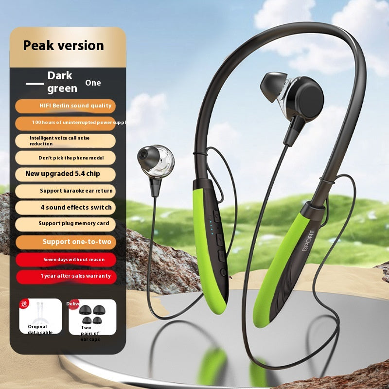 Écouteurs Bluetooth Tour de Cou 9D Stéréo Magnétiques - Son Immersif