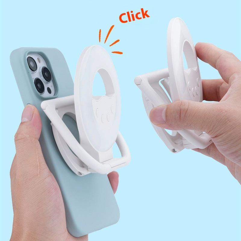 Coque Magnétique Portable Multifonction avec Lumière Beauté - XL