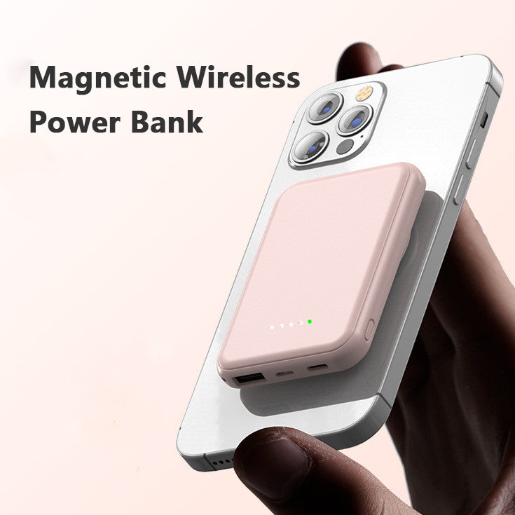 Power Bank Magnétique Portable à Charge Rapide - 5000 mAh