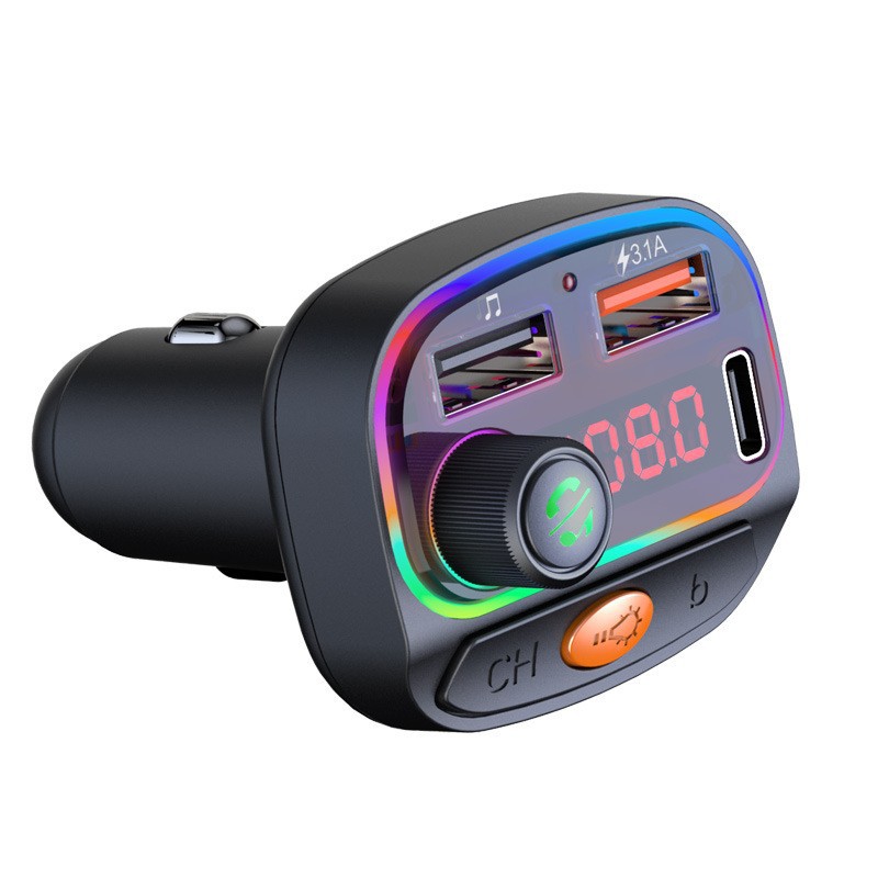 Transmetteur FM Bluetooth MP3 pour Voiture - Charge Rapide et Pratique
