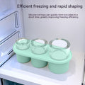 Moule à Glace en Silicone – Créez des Cubes Parfaits à Domicile en Bleu