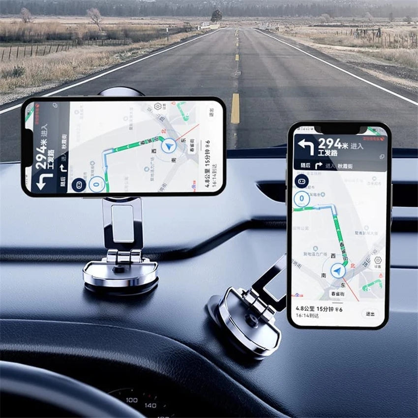 Support Téléphone Voiture Magnétique Rotatif - Conduite en Toute Sécurité