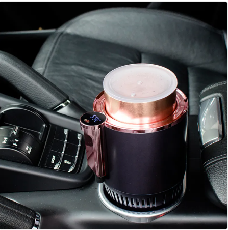 Chauffe-Tasse et Refroidisseur Voiture 2-en-1 : Confort Optimal en Route