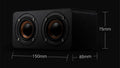 Enceinte Bluetooth Mini Portable avec Subwoofer et Karaoke - Idéale pour vos soirées