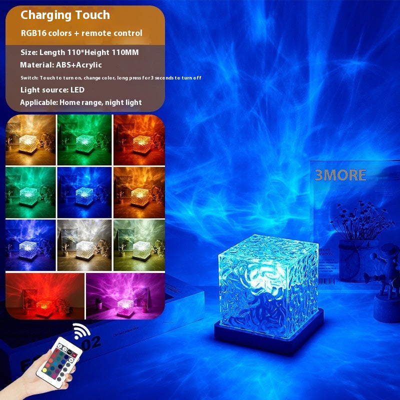Lampe Projecteur LED Aqua - 16 Couleurs pour Ambiance Relaxante