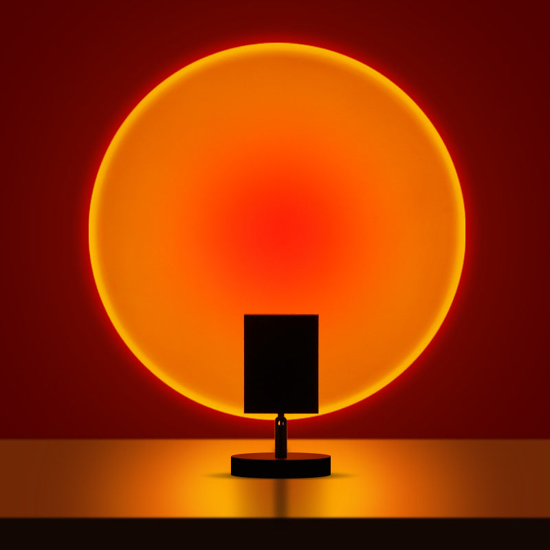 Lampe de Table Rouge - Créez une Ambiance Coucher de Soleil Chez Vous