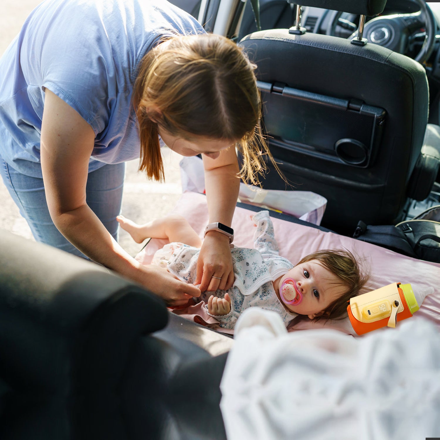 Chauffe-Biberon Portable 5 Températures : Idéal pour Vos Voyages