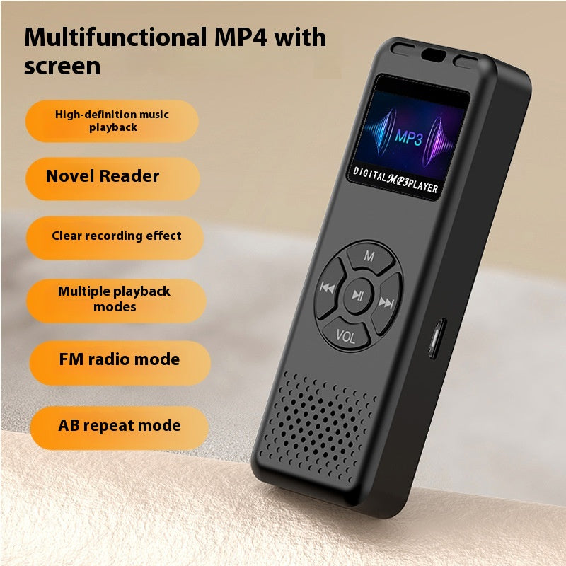 Lecteur MP4 Bluetooth Walkman - Son Immersif et Enregistrement