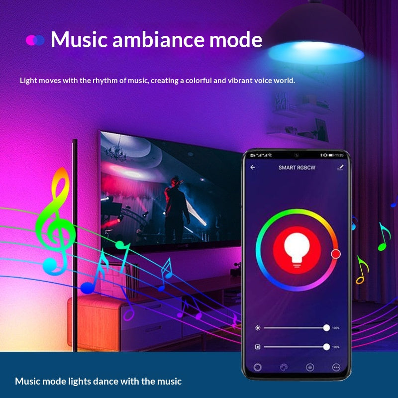 Ampoule LED Connectée RGB : Éclairez Votre Ambiance Avec Style - Bleu