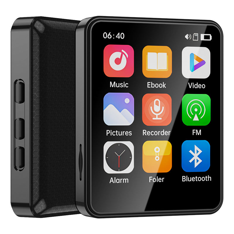 Lecteur Walkman Bluetooth Vidéo Tactile - Son Immersif et Connexion Fiable